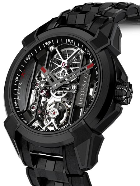 Review Fake Jacob & Co Epic x Black Titanium EX100.21.PS.BW.A21AA watch - Click Image to Close